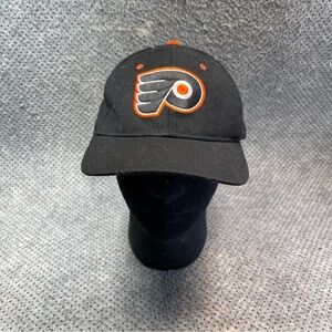 NHL Philadelphia Flyers Black Hat Size 7 ½ Mens